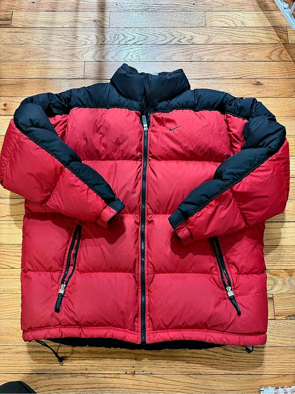 Nike Color Block Puffer Jacket Size XL